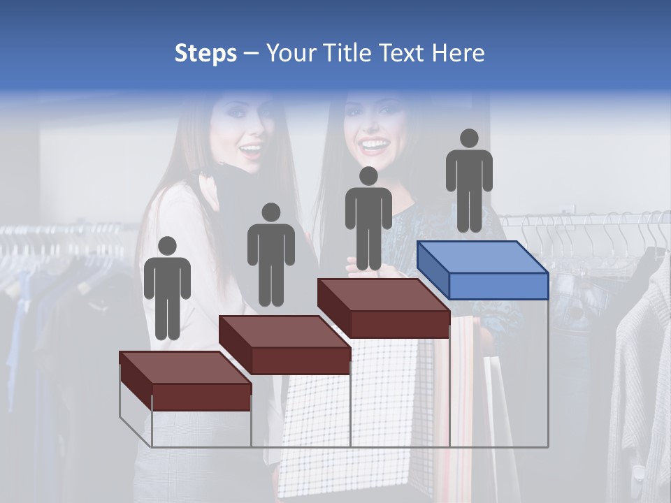 Portrait Length Cloth PowerPoint Template