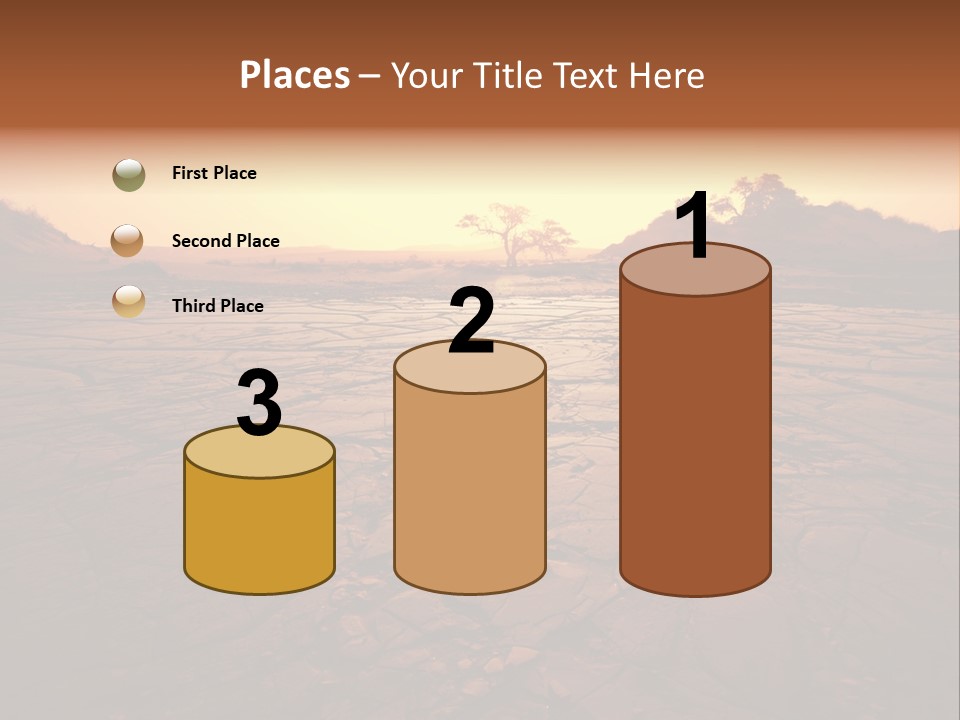 Broken Terrain Summer PowerPoint Template
