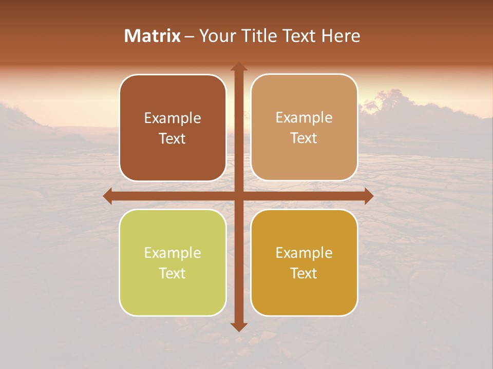 Broken Terrain Summer PowerPoint Template