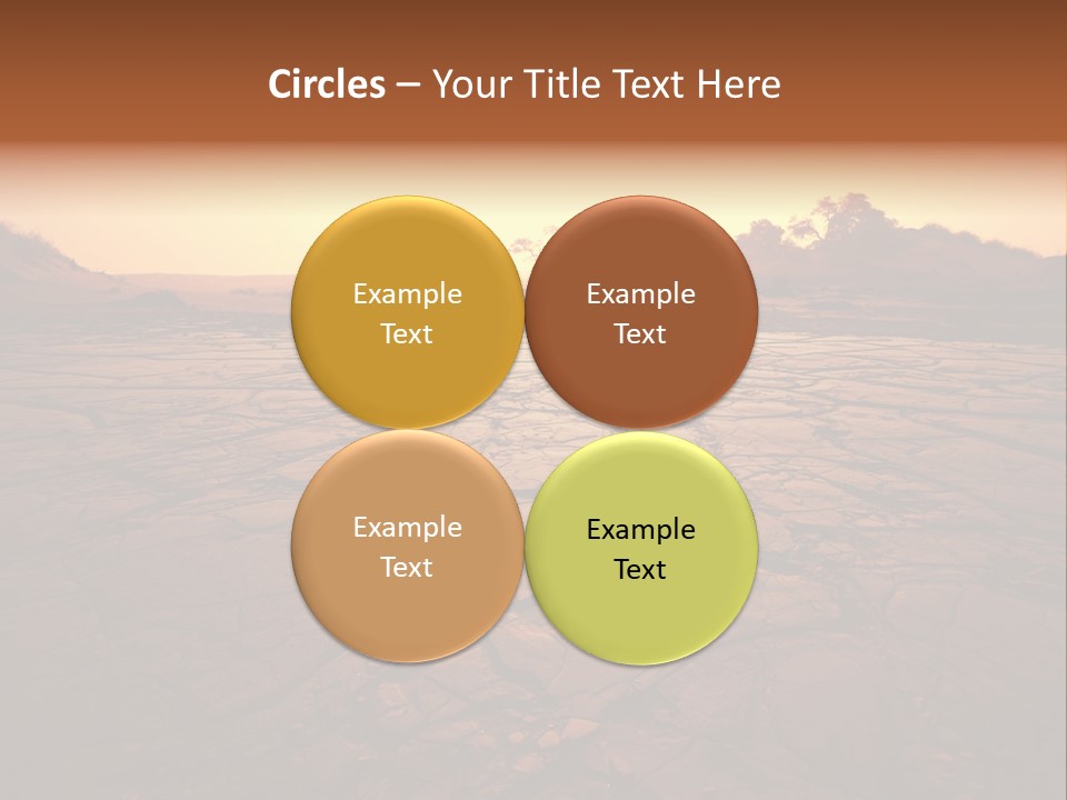 Broken Terrain Summer PowerPoint Template