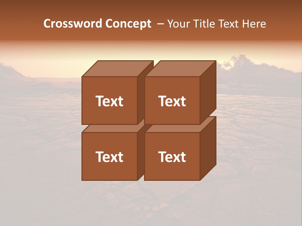 Broken Terrain Summer PowerPoint Template