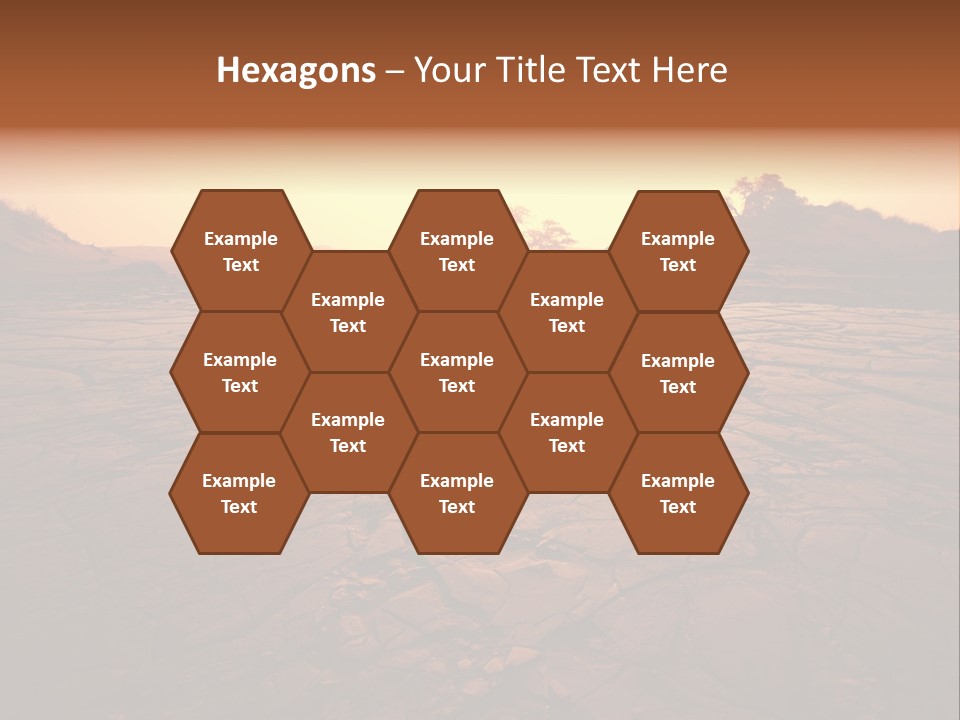 Broken Terrain Summer PowerPoint Template