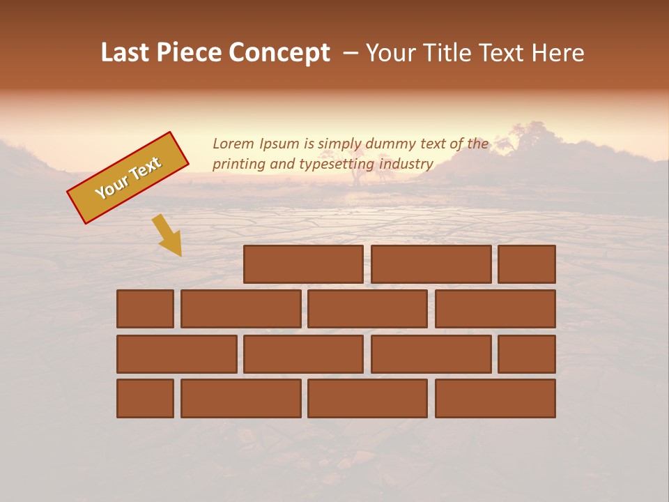 Broken Terrain Summer PowerPoint Template