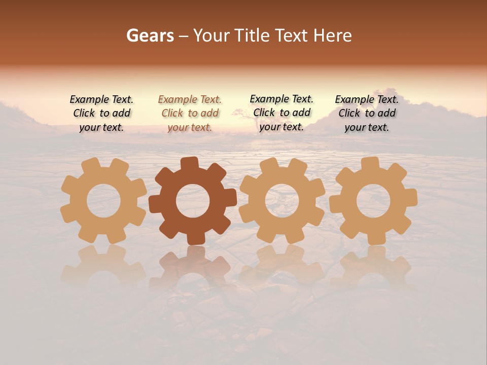 Broken Terrain Summer PowerPoint Template