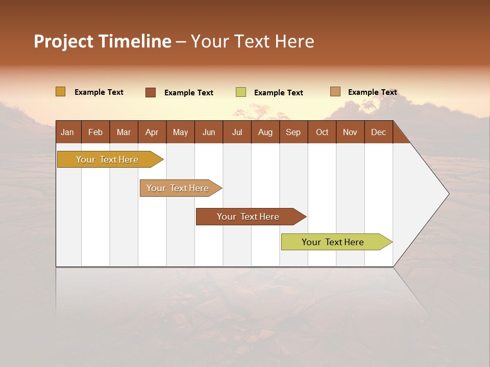 Broken Terrain Summer PowerPoint Template