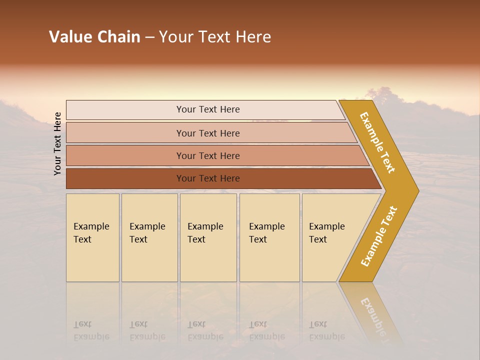 Broken Terrain Summer PowerPoint Template