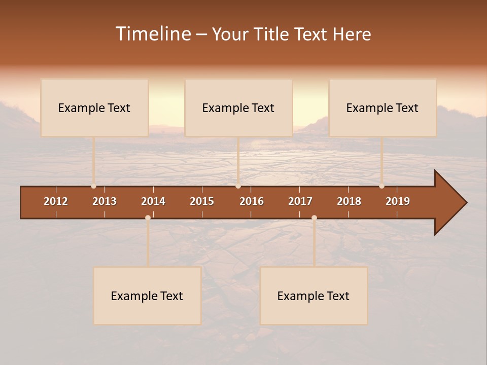 Broken Terrain Summer PowerPoint Template