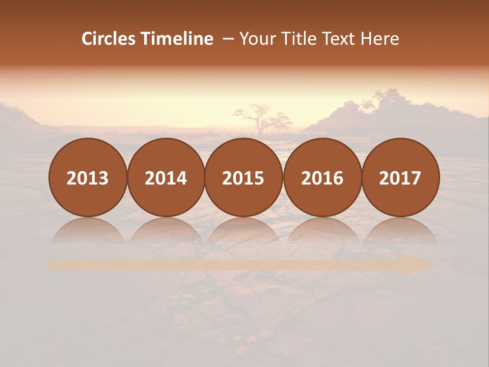 Broken Terrain Summer PowerPoint Template