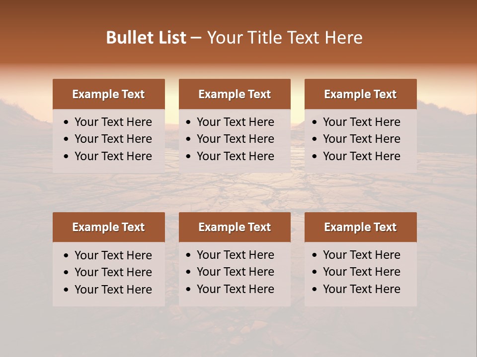 Broken Terrain Summer PowerPoint Template