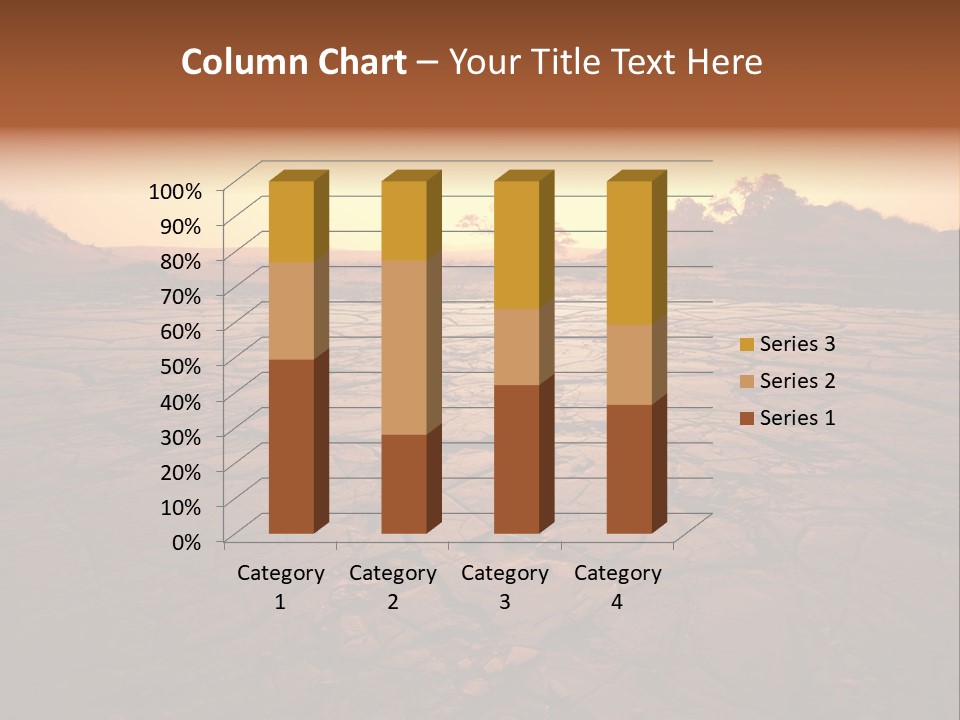 Broken Terrain Summer PowerPoint Template