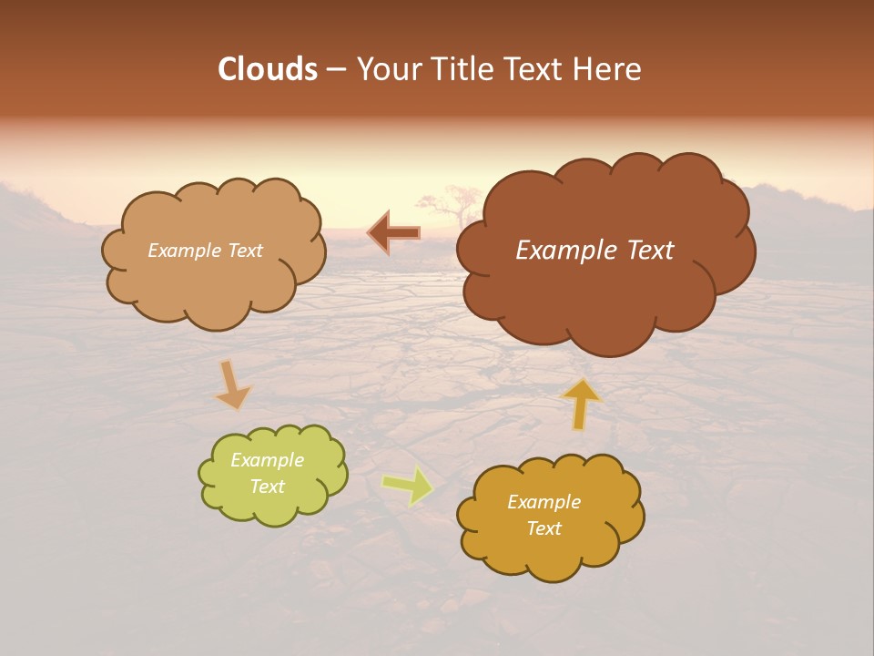 Broken Terrain Summer PowerPoint Template