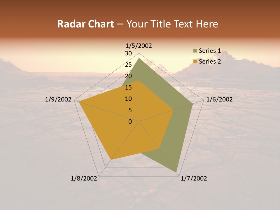 Broken Terrain Summer PowerPoint Template