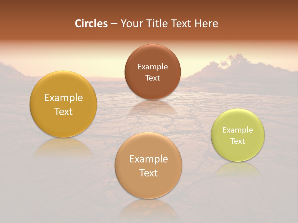 Broken Terrain Summer PowerPoint Template