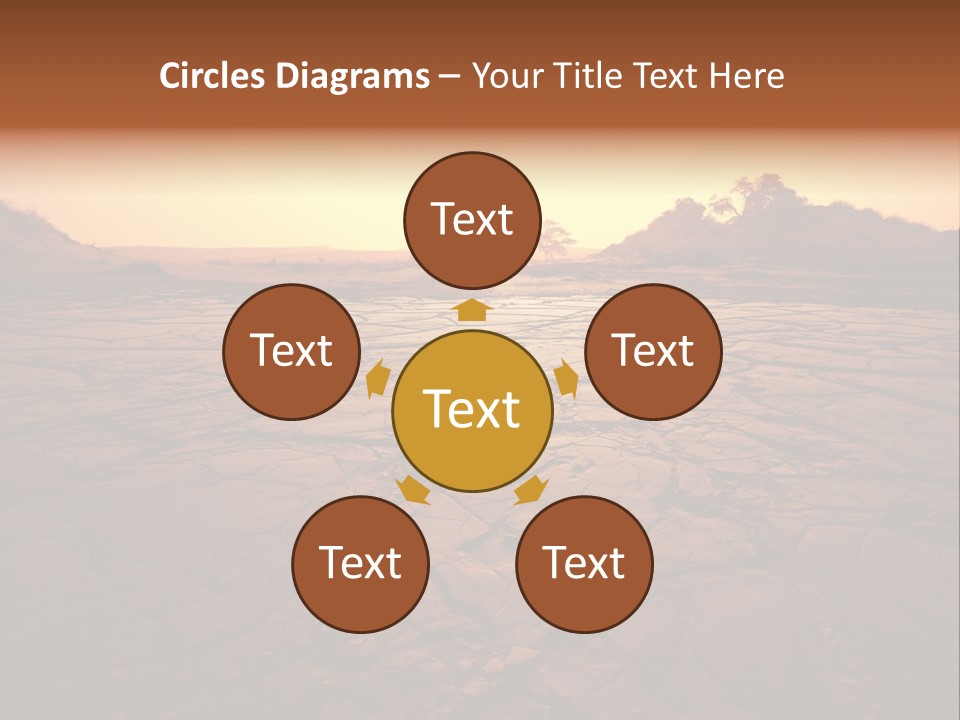 Broken Terrain Summer PowerPoint Template