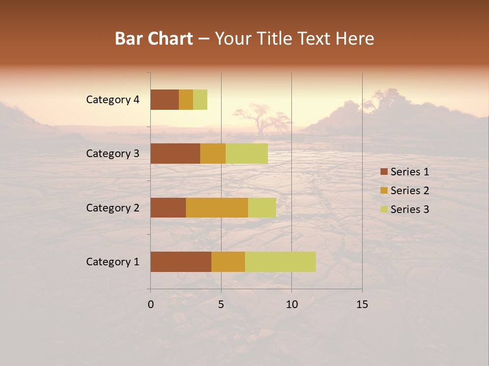 Broken Terrain Summer PowerPoint Template