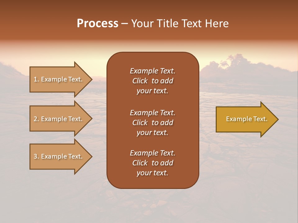 Broken Terrain Summer PowerPoint Template