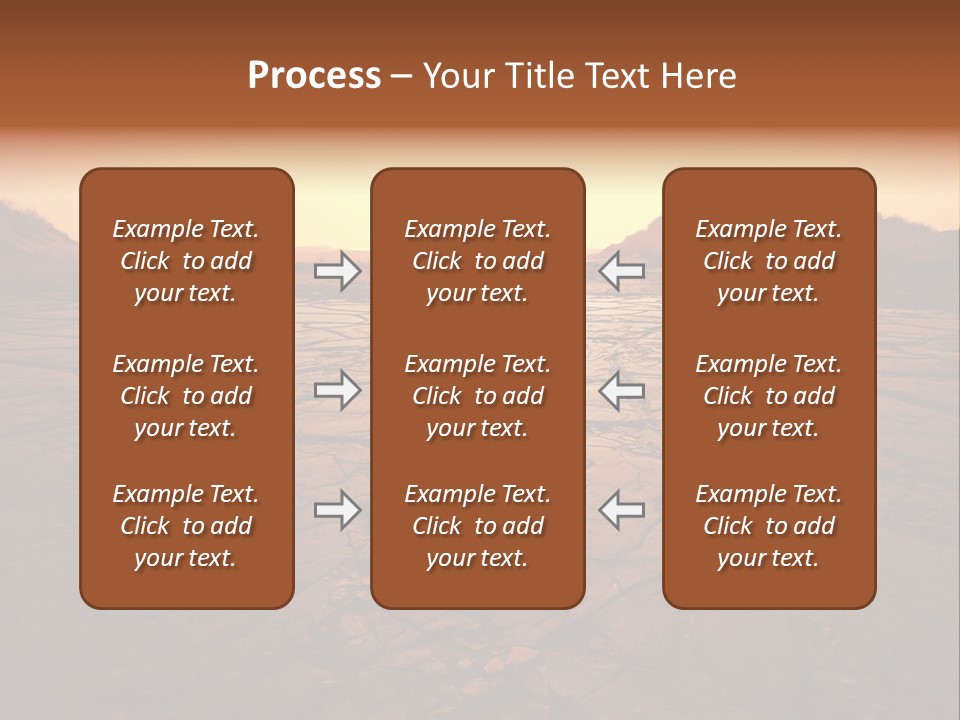 Broken Terrain Summer PowerPoint Template