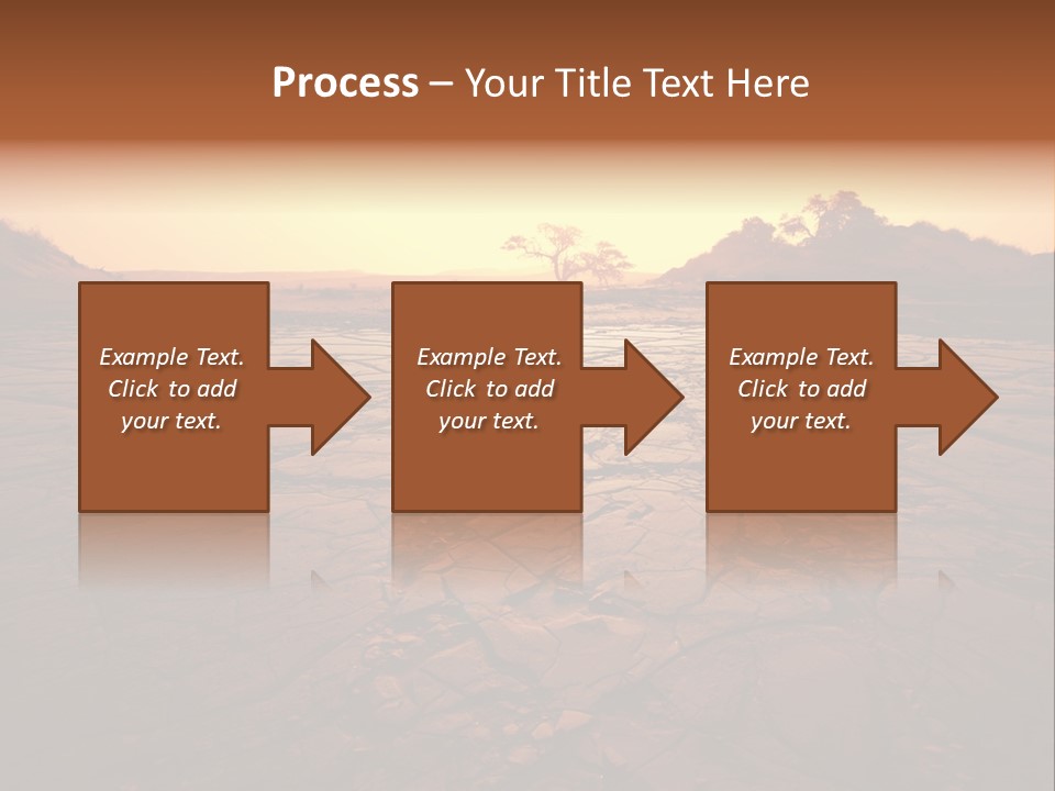 Broken Terrain Summer PowerPoint Template