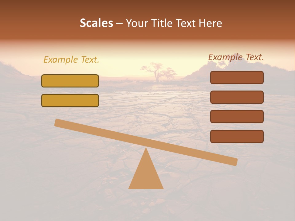 Broken Terrain Summer PowerPoint Template