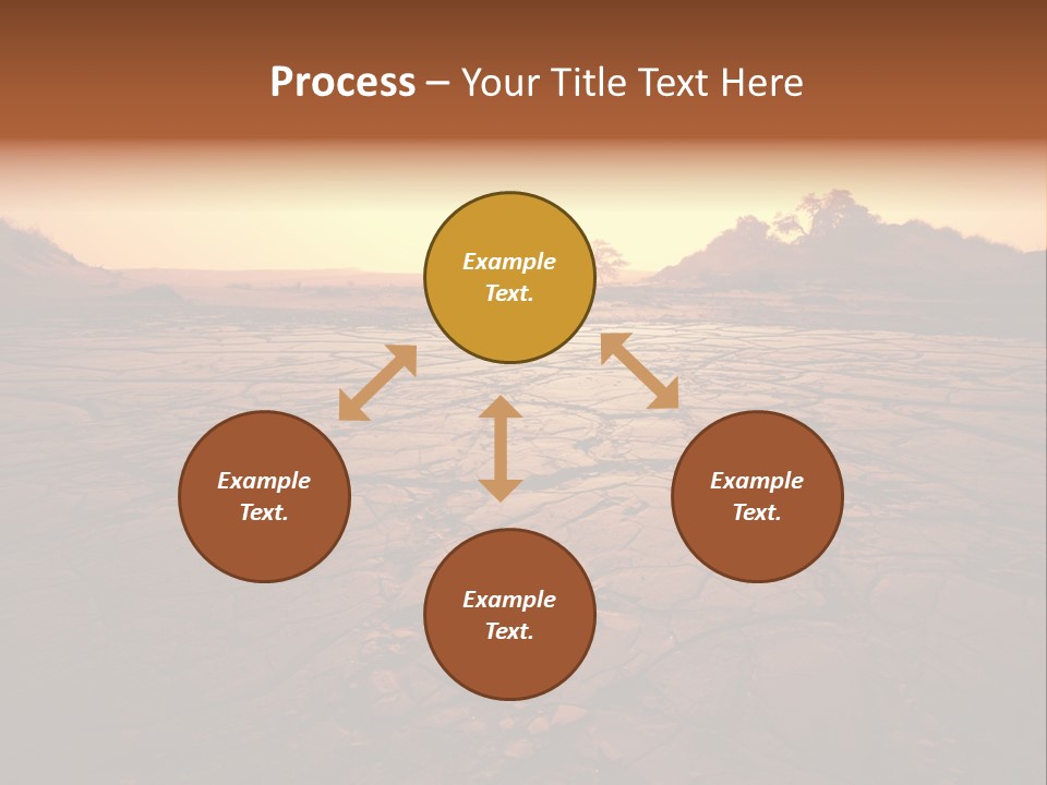 Broken Terrain Summer PowerPoint Template