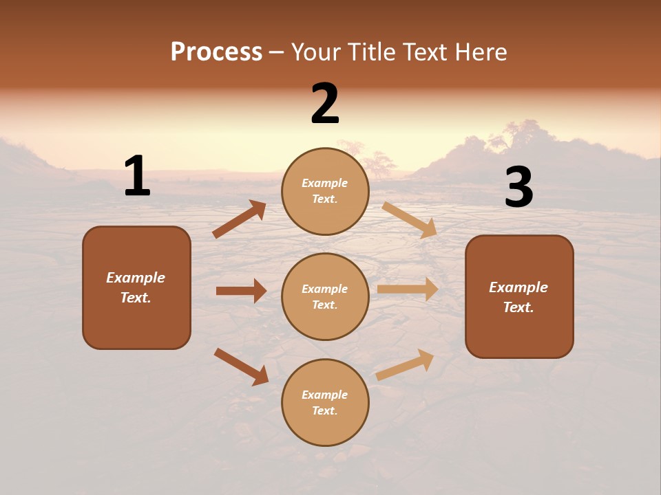 Broken Terrain Summer PowerPoint Template