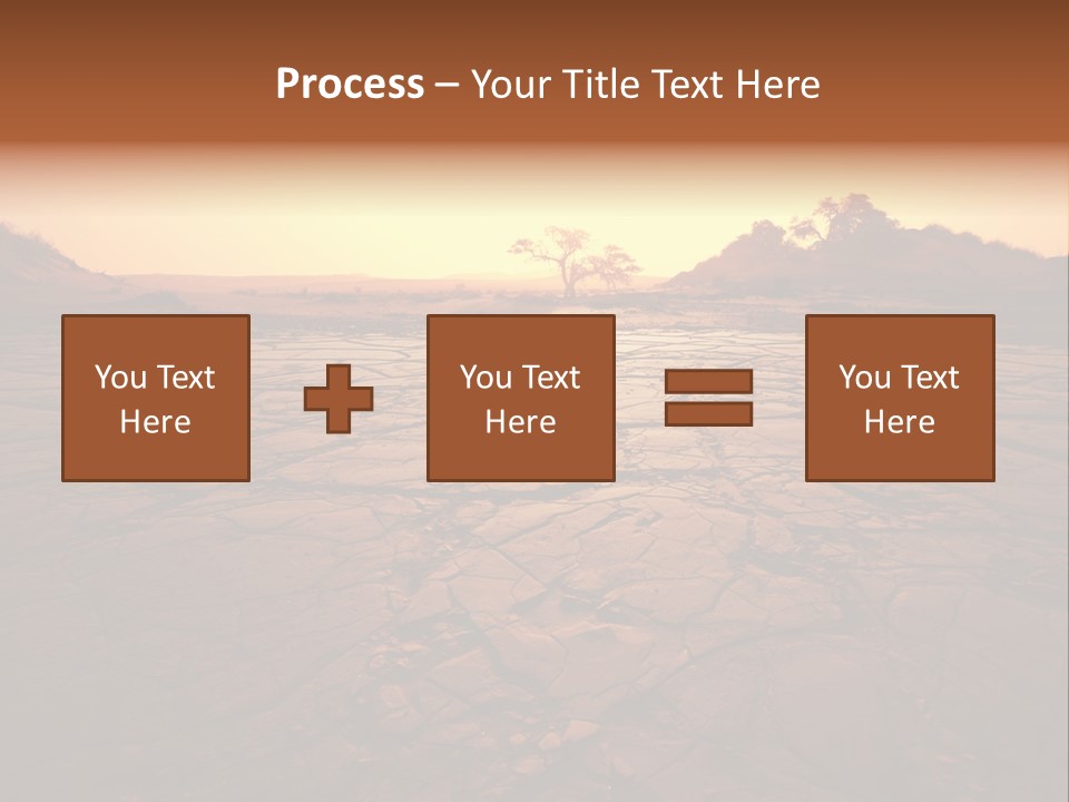 Broken Terrain Summer PowerPoint Template
