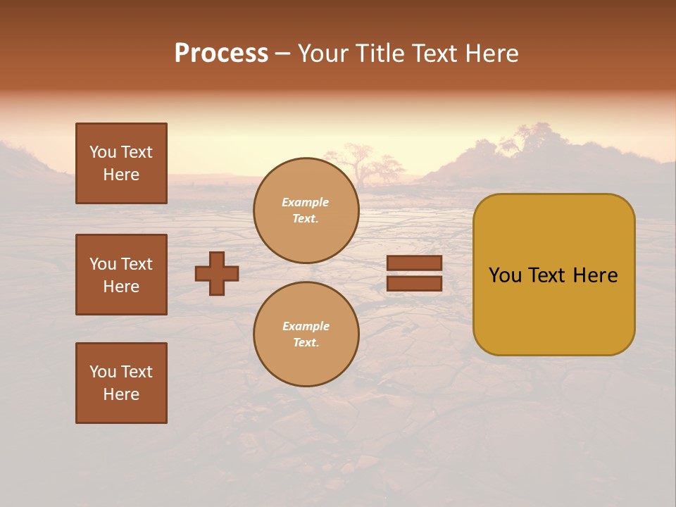 Broken Terrain Summer PowerPoint Template