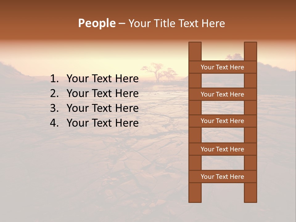 Broken Terrain Summer PowerPoint Template