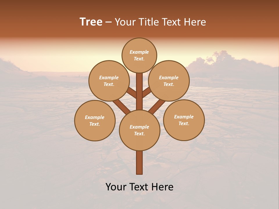 Broken Terrain Summer PowerPoint Template