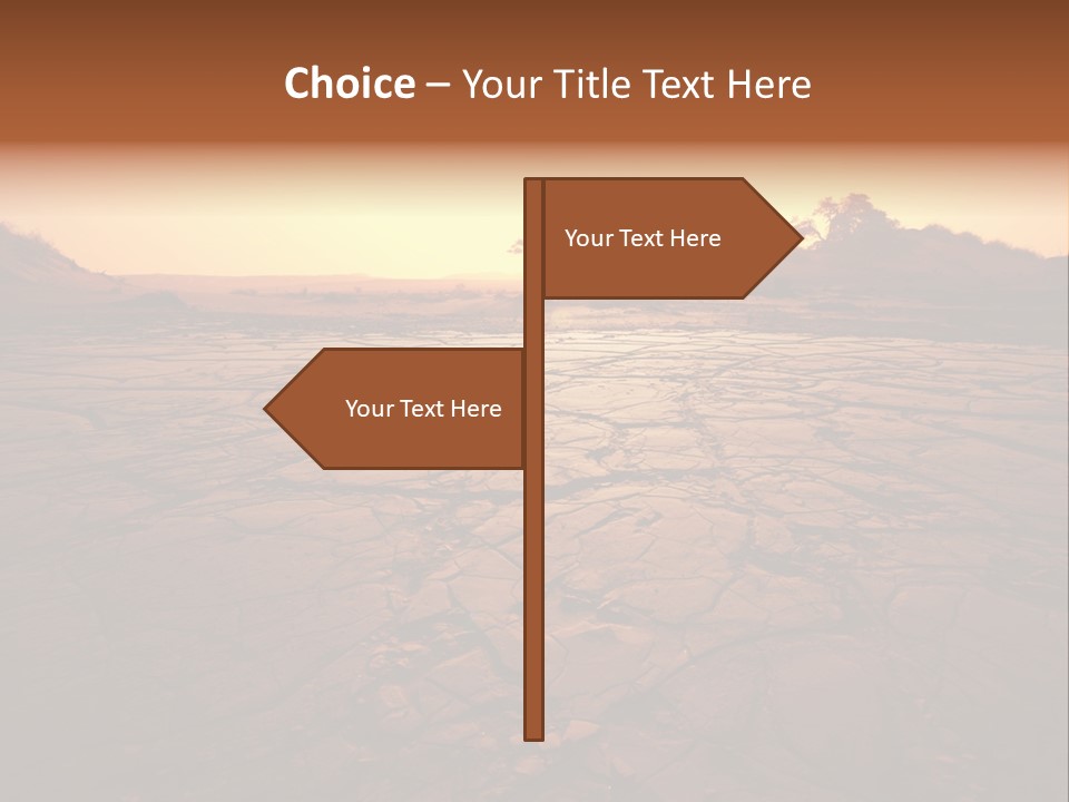 Broken Terrain Summer PowerPoint Template