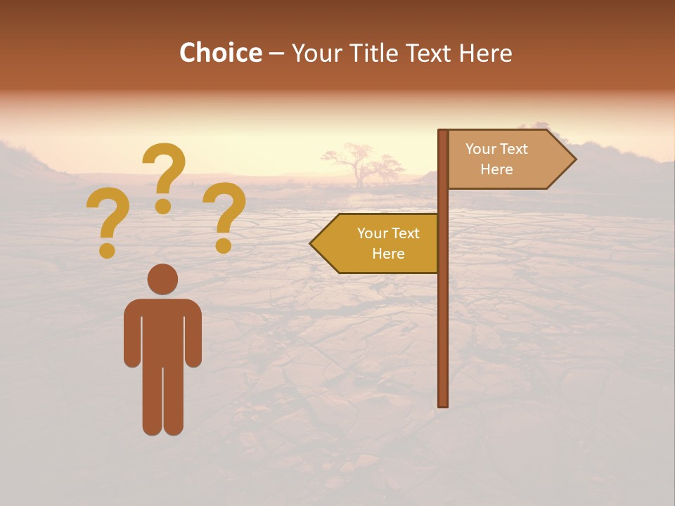 Broken Terrain Summer PowerPoint Template