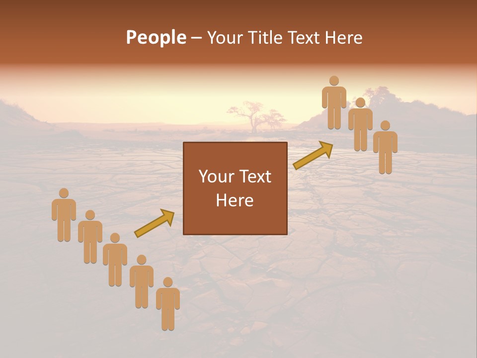 Broken Terrain Summer PowerPoint Template