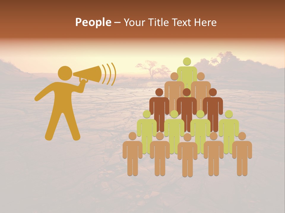 Broken Terrain Summer PowerPoint Template