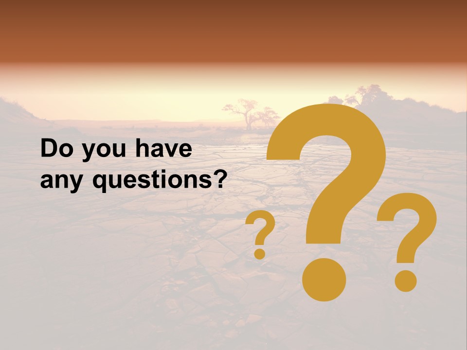 Broken Terrain Summer PowerPoint Template