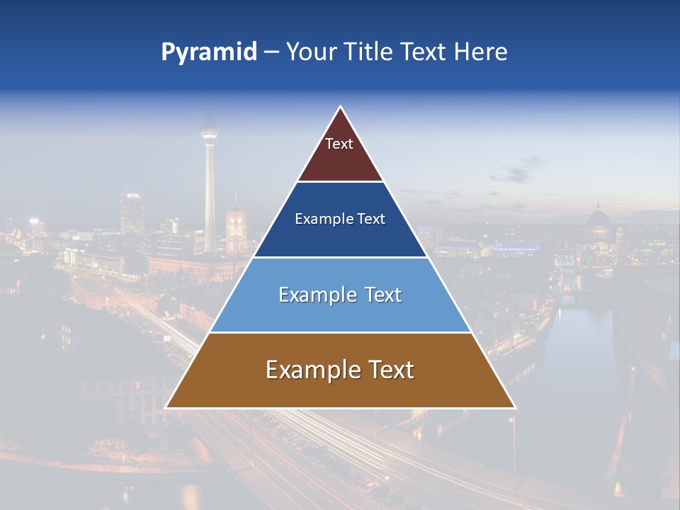 Panorama Tower Wall PowerPoint Template