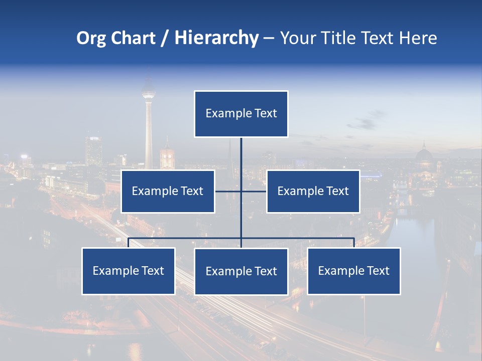 Panorama Tower Wall PowerPoint Template