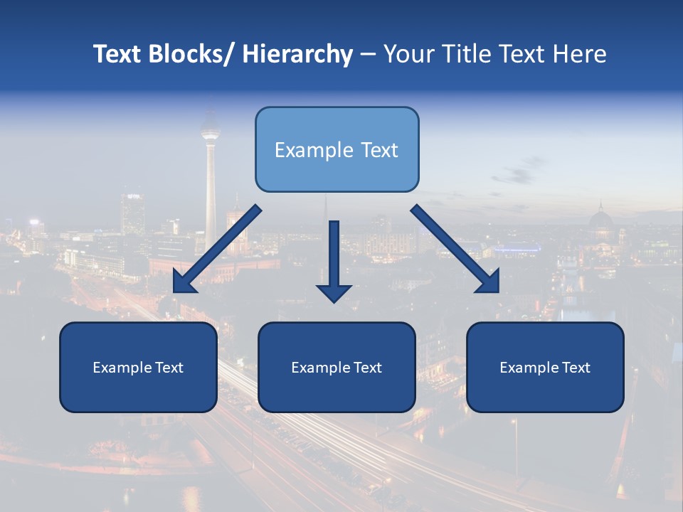 Panorama Tower Wall PowerPoint Template
