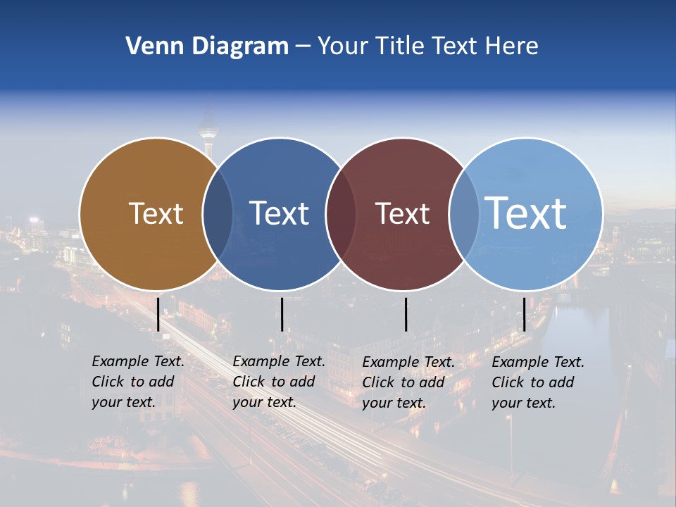 Panorama Tower Wall PowerPoint Template