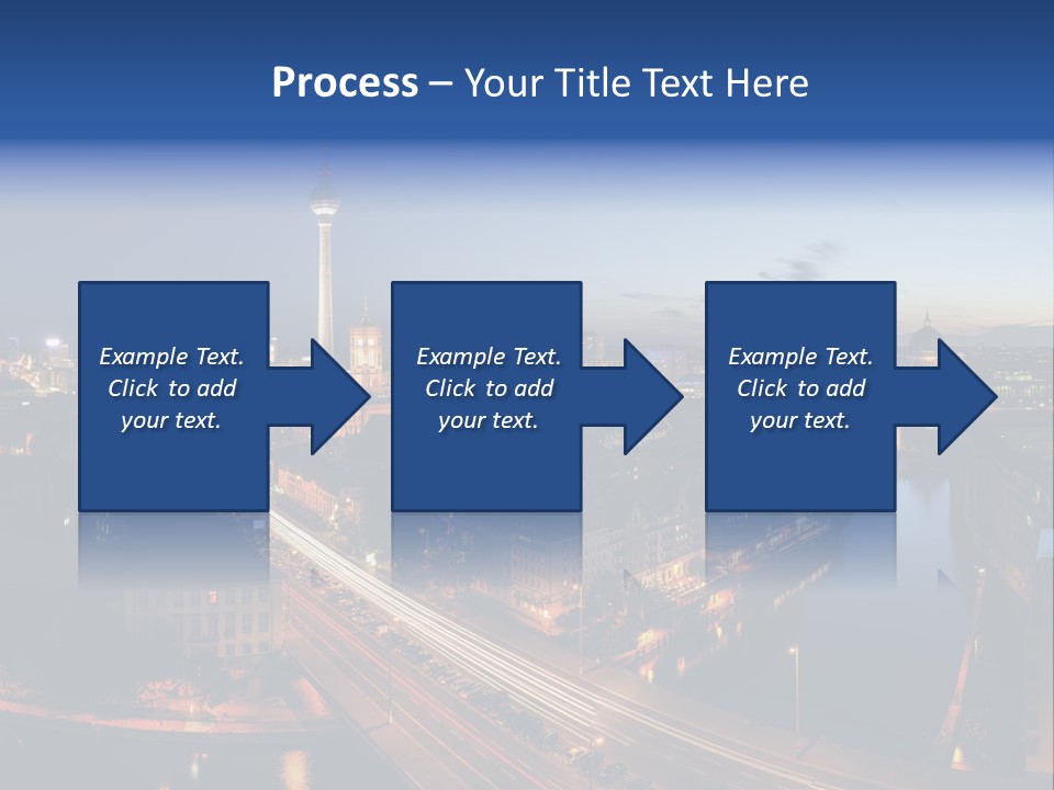 Panorama Tower Wall PowerPoint Template