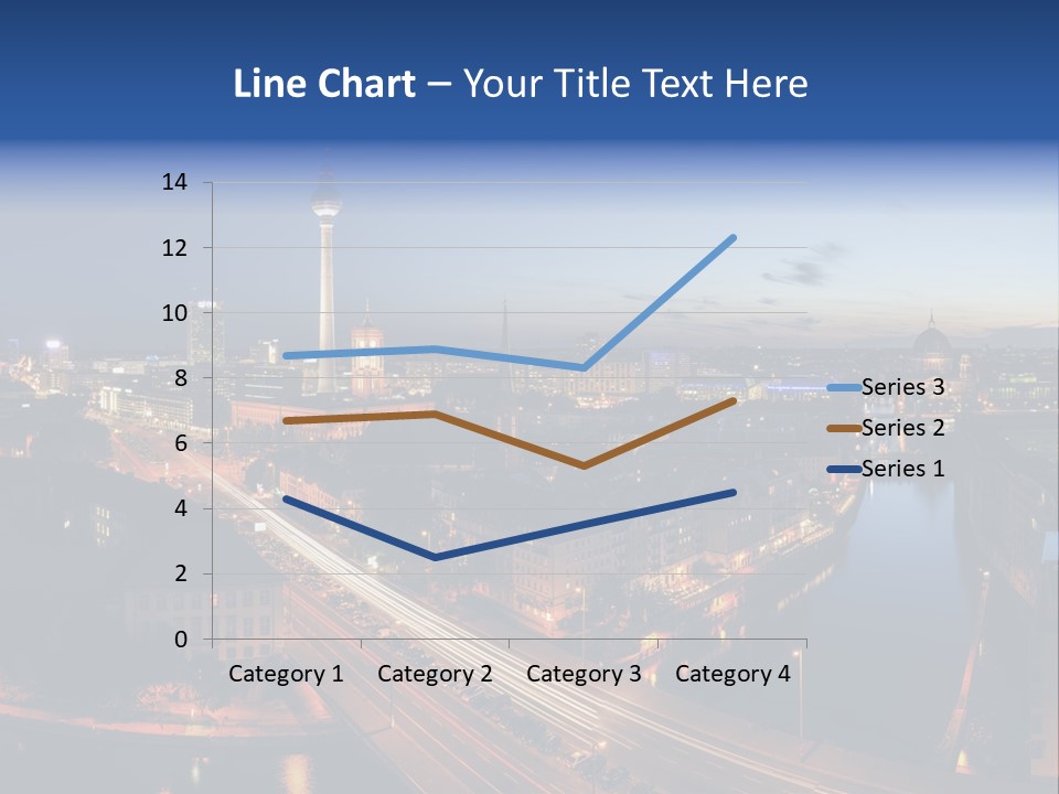 Panorama Tower Wall PowerPoint Template