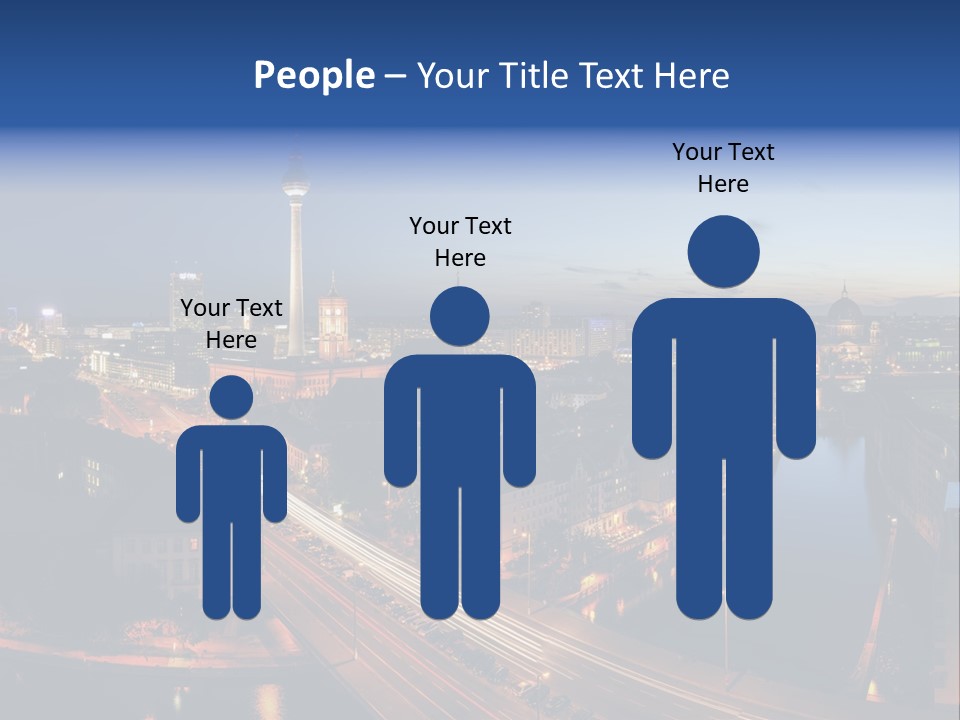 Panorama Tower Wall PowerPoint Template