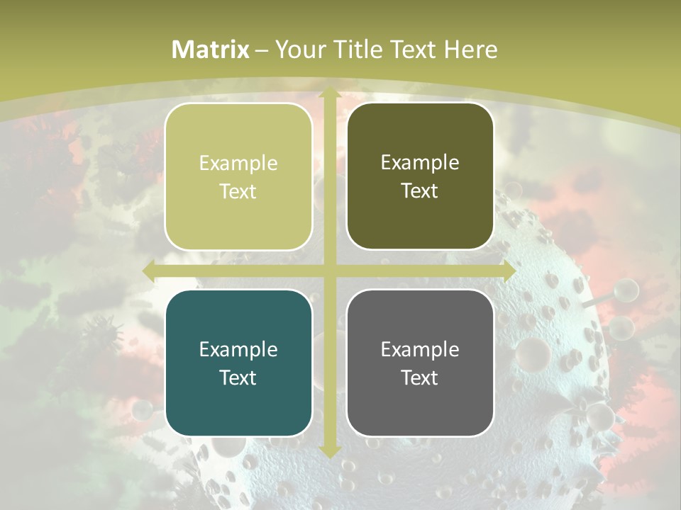 Small Micro Disease PowerPoint Template
