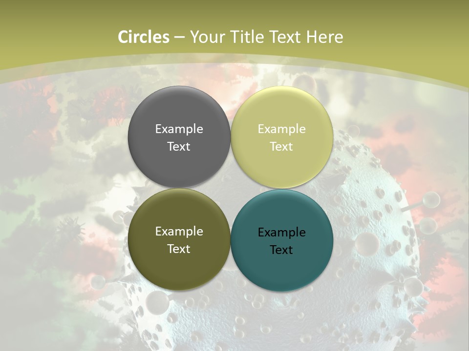 Small Micro Disease PowerPoint Template