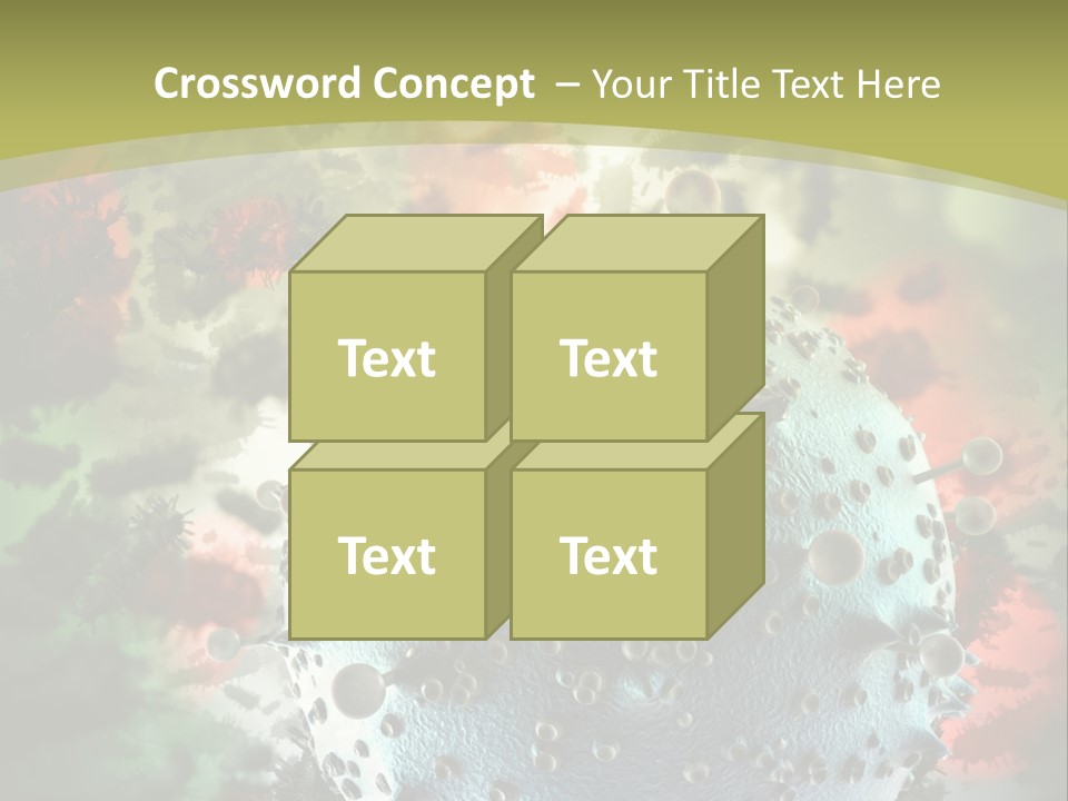Small Micro Disease PowerPoint Template
