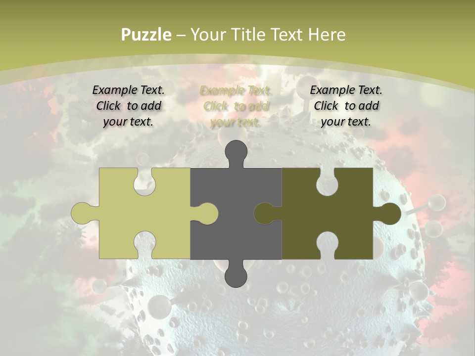 Small Micro Disease PowerPoint Template