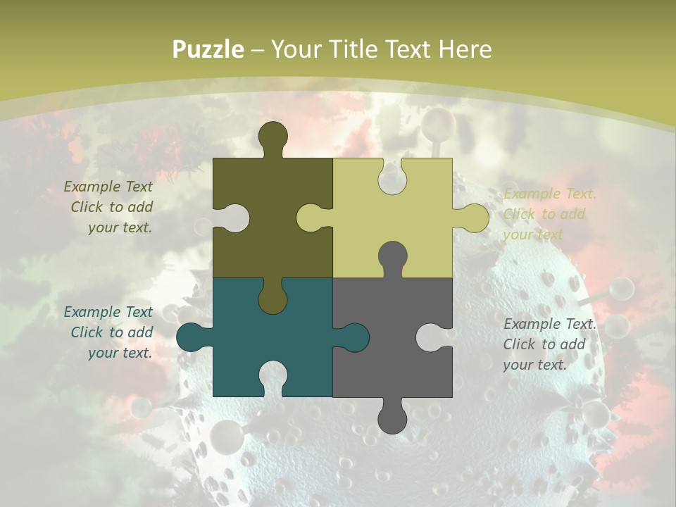 Small Micro Disease PowerPoint Template