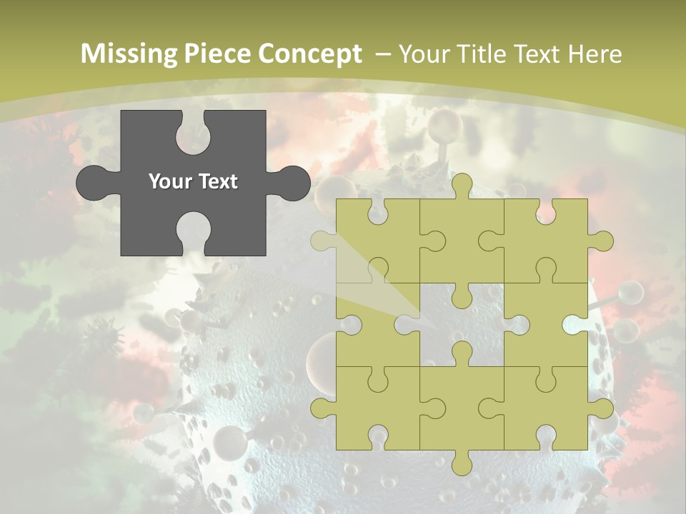 Small Micro Disease PowerPoint Template