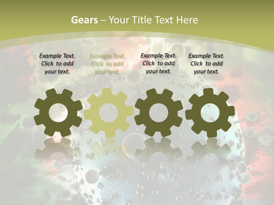 Small Micro Disease PowerPoint Template