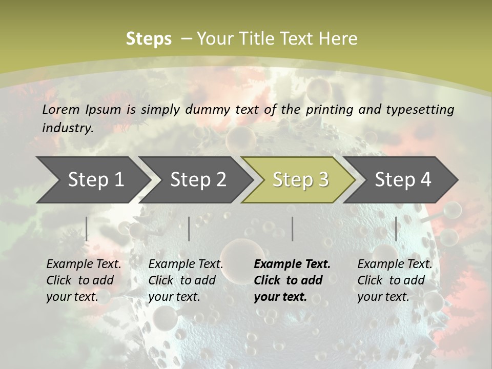 Small Micro Disease PowerPoint Template