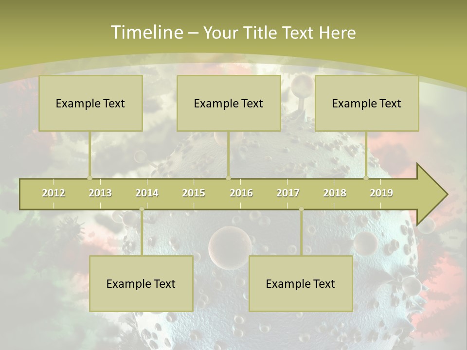 Small Micro Disease PowerPoint Template